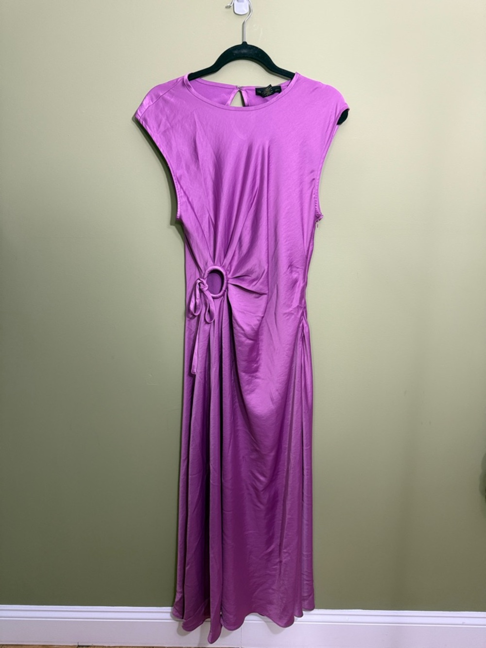 House of Harlow 1960 Orchid Twist-Ring Maxi Dress